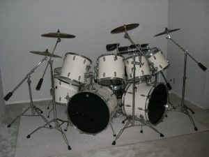 My first Tama kit, 1983. Bought it new to play in Hedstone.